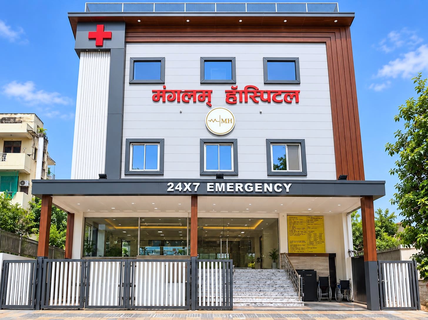 Mangalam Hospital building, Kalyanpur, Kanpur