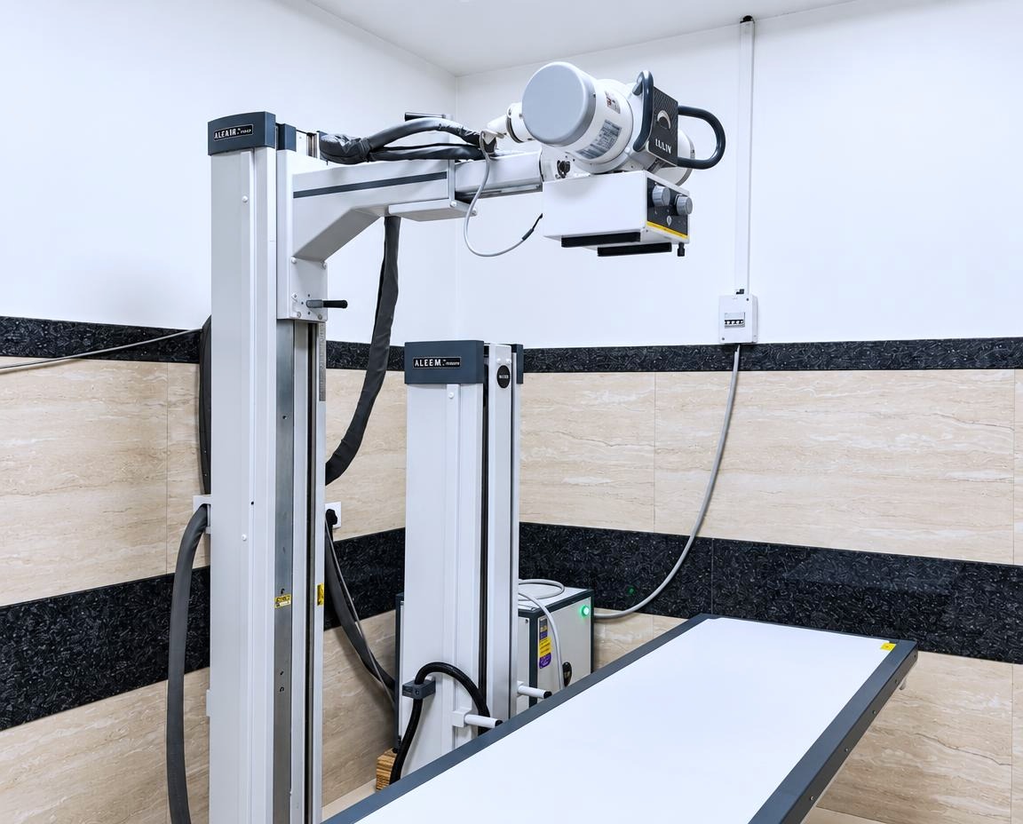 X-ray room — Mangalam Hospital, Kalyanpur, Kanpur